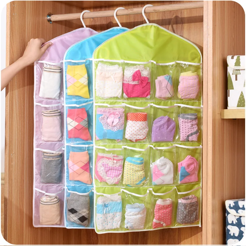 Sock Organizer Tray - Лидер продаж, 16 карманов, карманы для