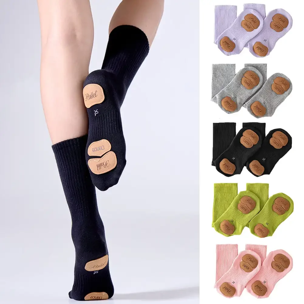 Grip Sock Yoga - Нескользящие носки для современных танцев, йоги,