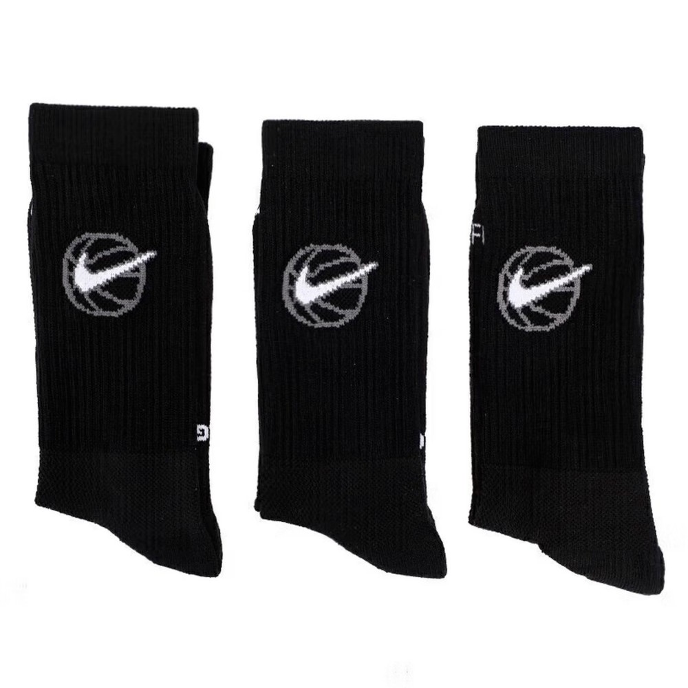 Cotton Crew Sock Pack - Спортивные носки унисекс Nike: мягкие, дышащие,