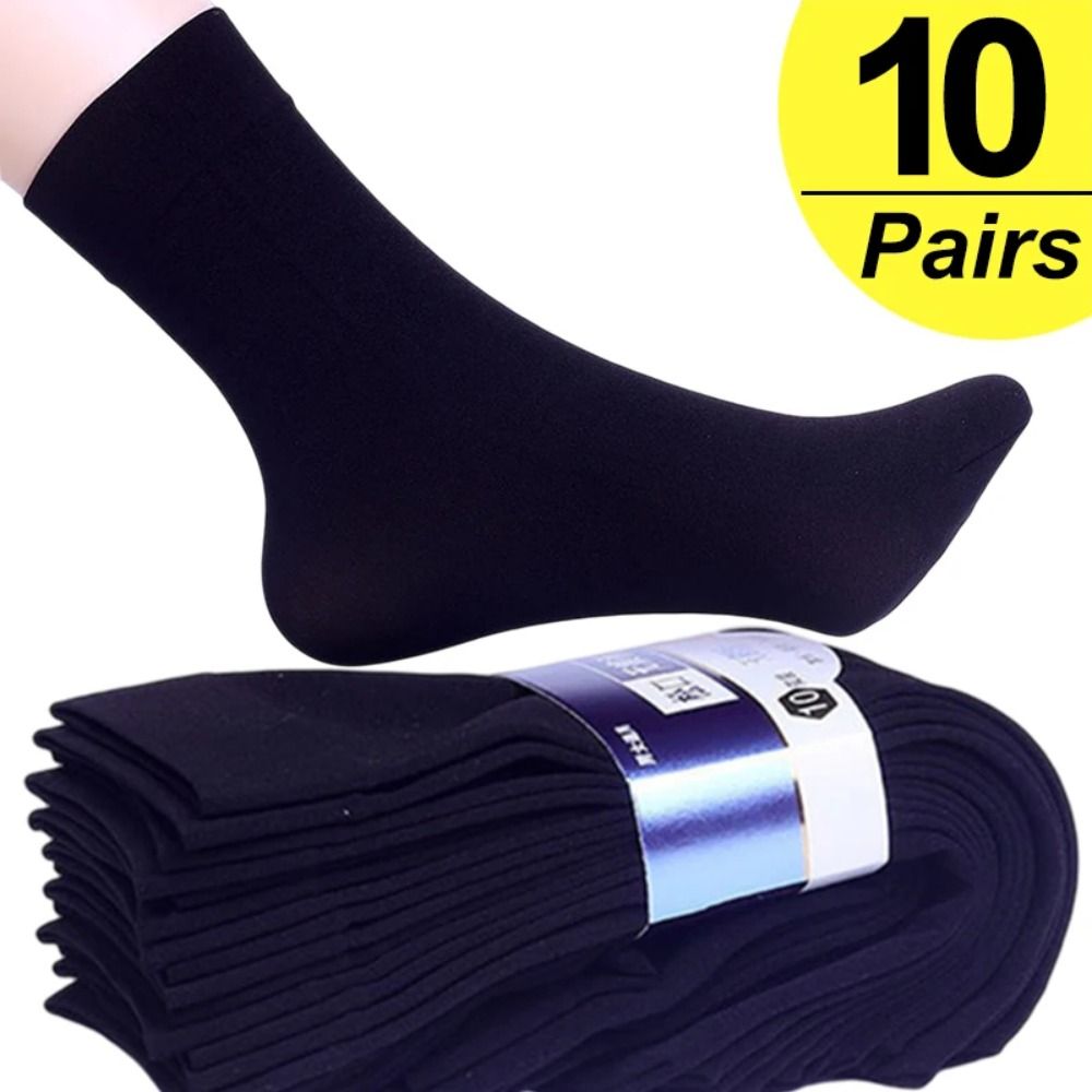 Silk Sock Bamboo - 10 пар новых дышащих мужских носков