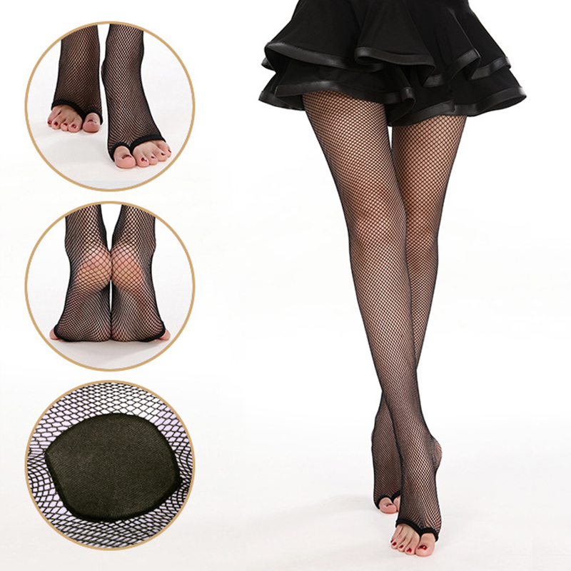 Fishnet Stocking Women - Сексуальные сетчатые колготки с открытым носком