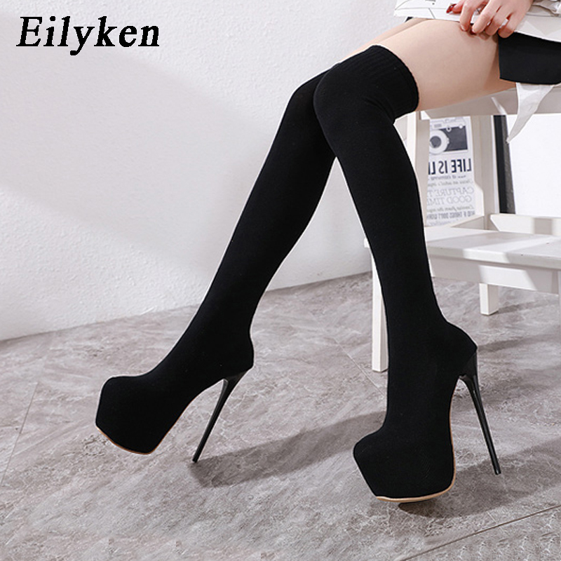 Knee High Sock Women - Eilyken модные сапоги выше колена из