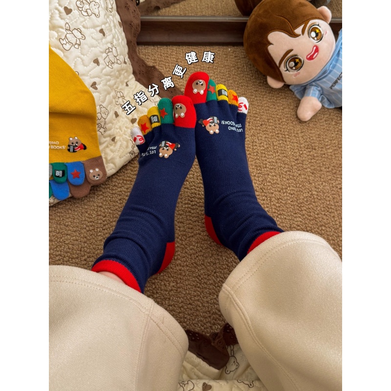 Toe Sock Split - Милые женские носки с пятью пальцами