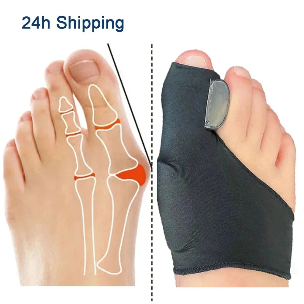 Ankle Brace Sock - 2 шт., разделитель пальцев ног, корректор