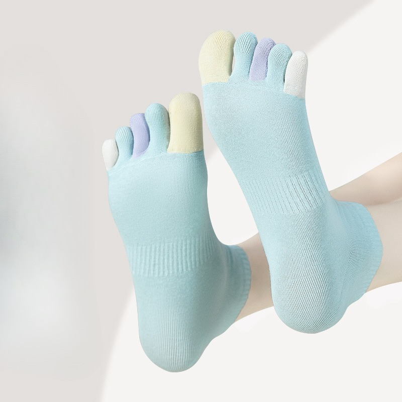 6 пар летних тонких дышащих вп – обзор и цена Toe Sock Split