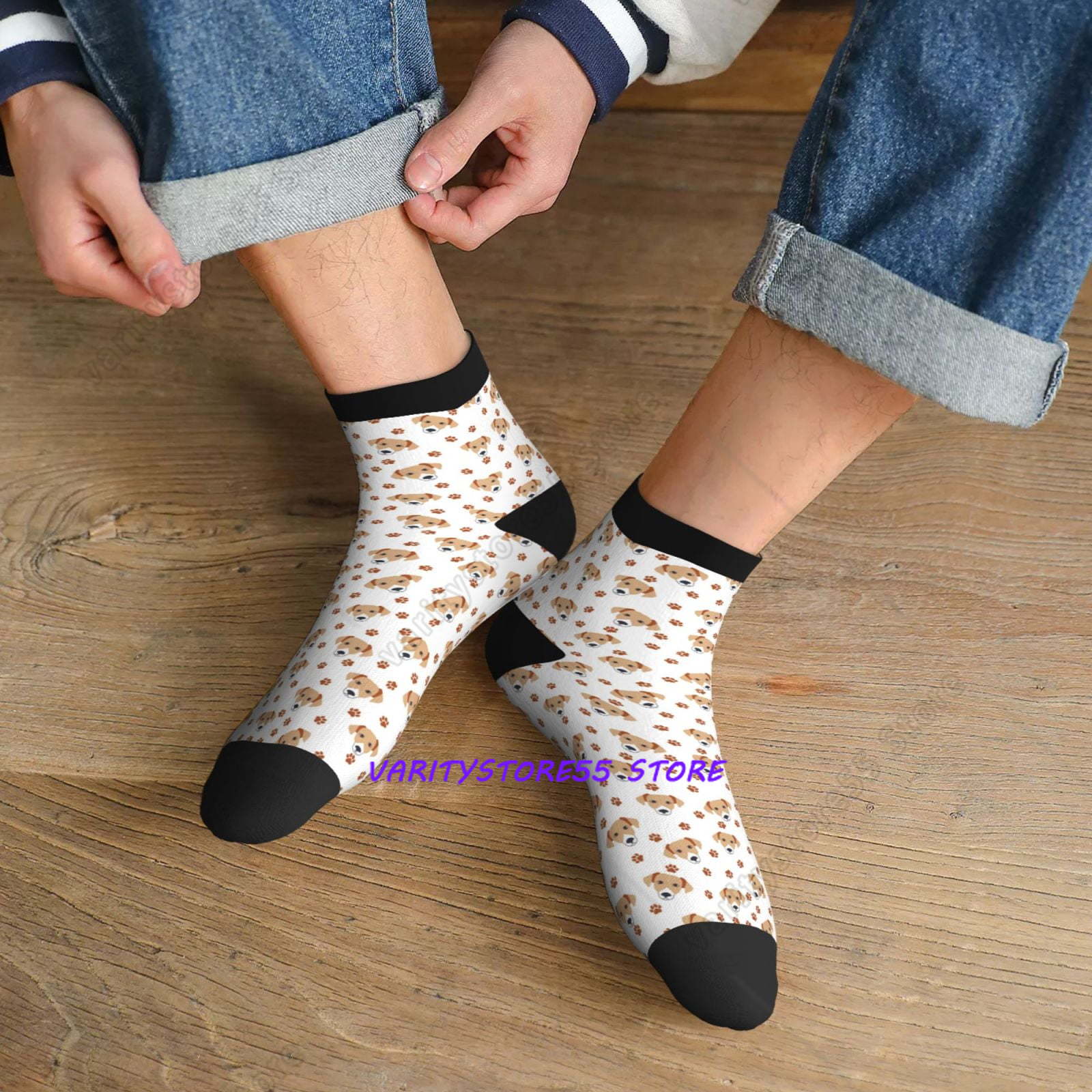 Носки с рисунком собаки породы – обзор и цена Athletic Sock Cushion