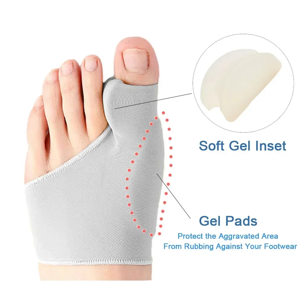 1/2 пары разделителей пальцев  – обзор и цена Ankle Brace Sock