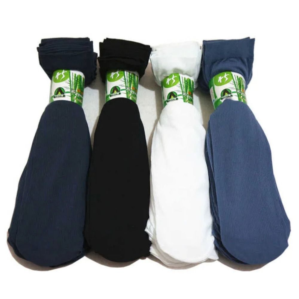 10 пар модных дышащих мужских  – обзор и цена Silk Sock Bamboo