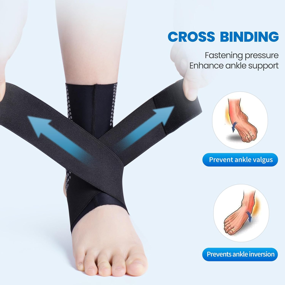 1 шт. регулируемые компрессион – обзор и цена Ankle Brace Sock