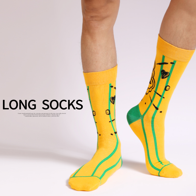 5 пар мужских забавных классич – обзор и цена Cotton Crew Sock Pack