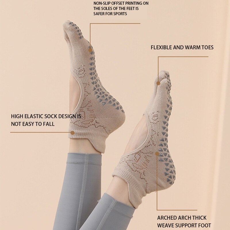 Женские противоскользящие носк – обзор и цена Grip Sock Yoga