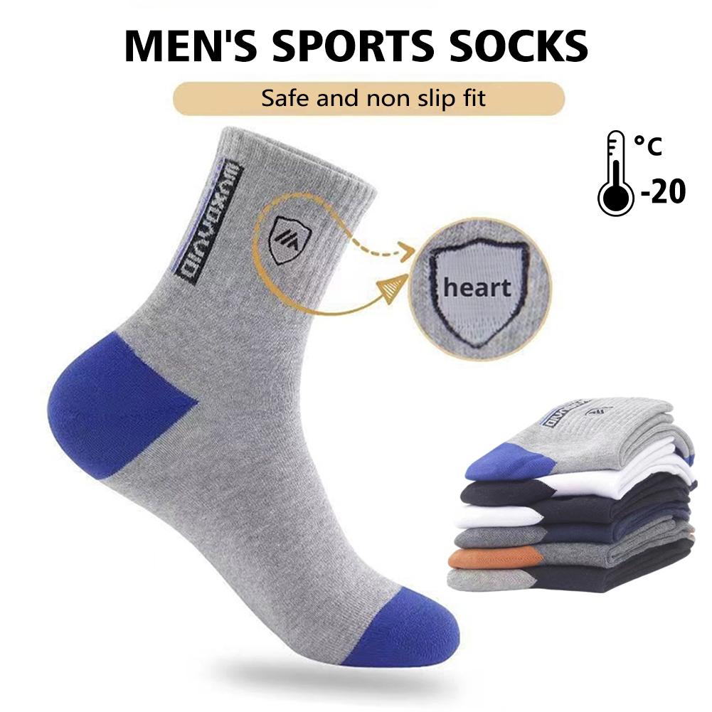 5 пар мужских носков с защитой – обзор и цена Cotton Crew Sock Pack