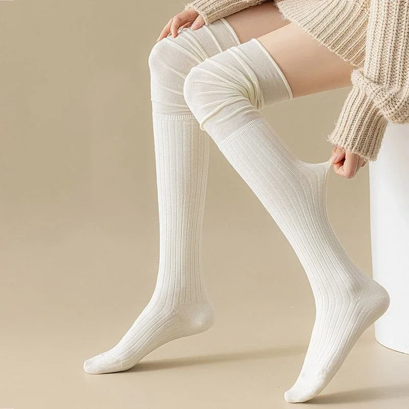 1-10 пар женских носков выше к – обзор и цена Boot Sock Slouchy