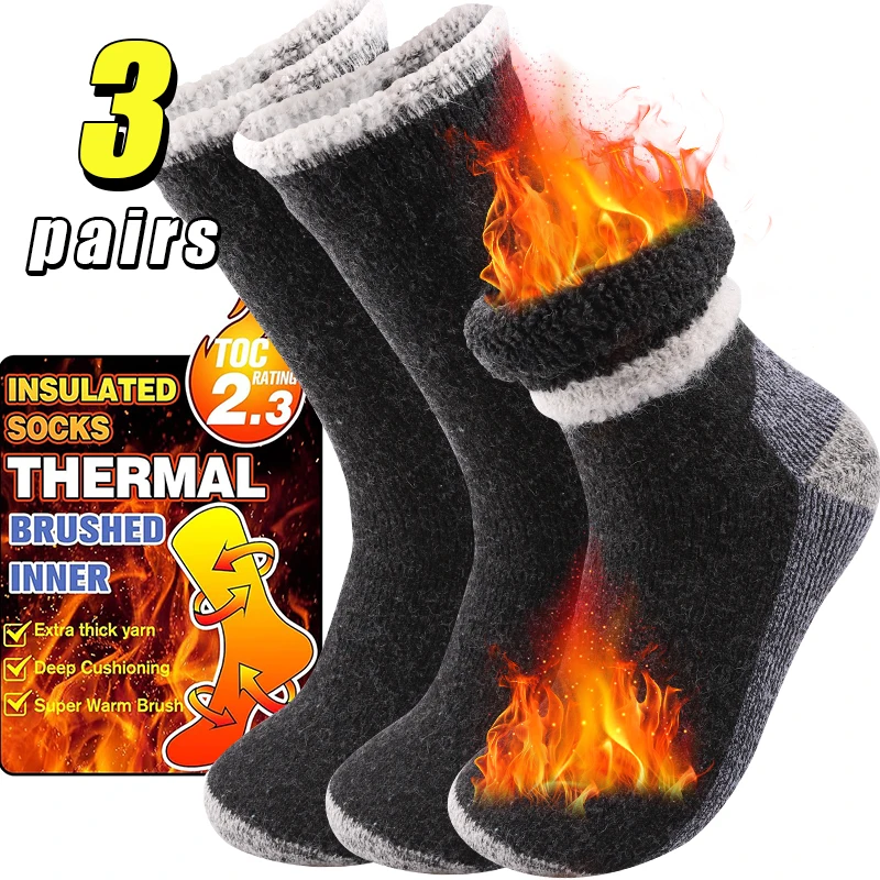3 пары высококачественных утеп – обзор и цена Thermal Sock Winter