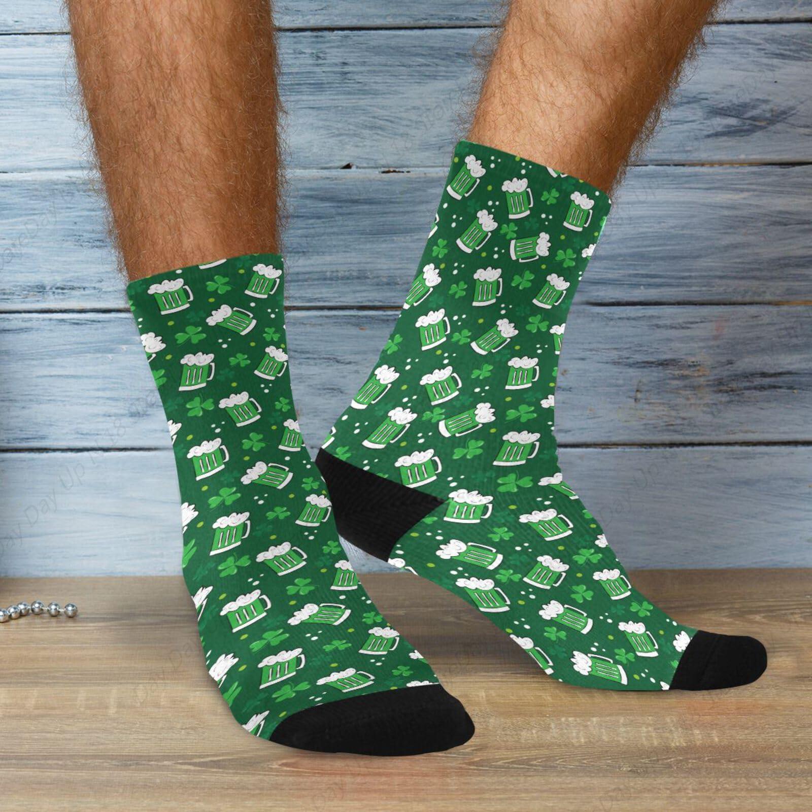 Зеленые клеверные листья, пиво – обзор и цена Cotton Crew Sock Pack