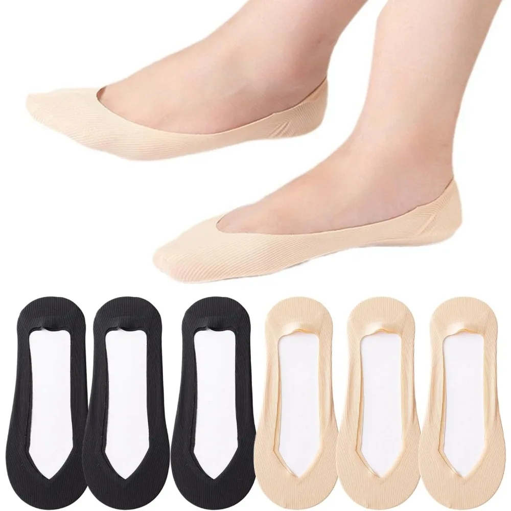 6 пар невидимых носков для жен – обзор и цена Invisibility Sock Loafer