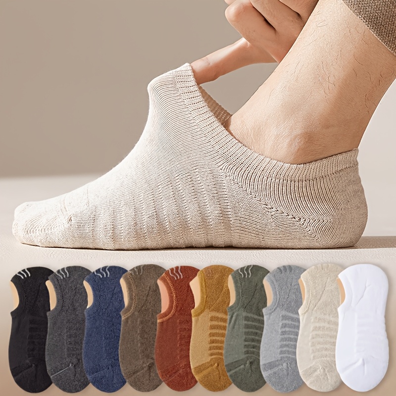 10 пар летних мужских повседне – обзор и цена Invisibility Sock Loafer