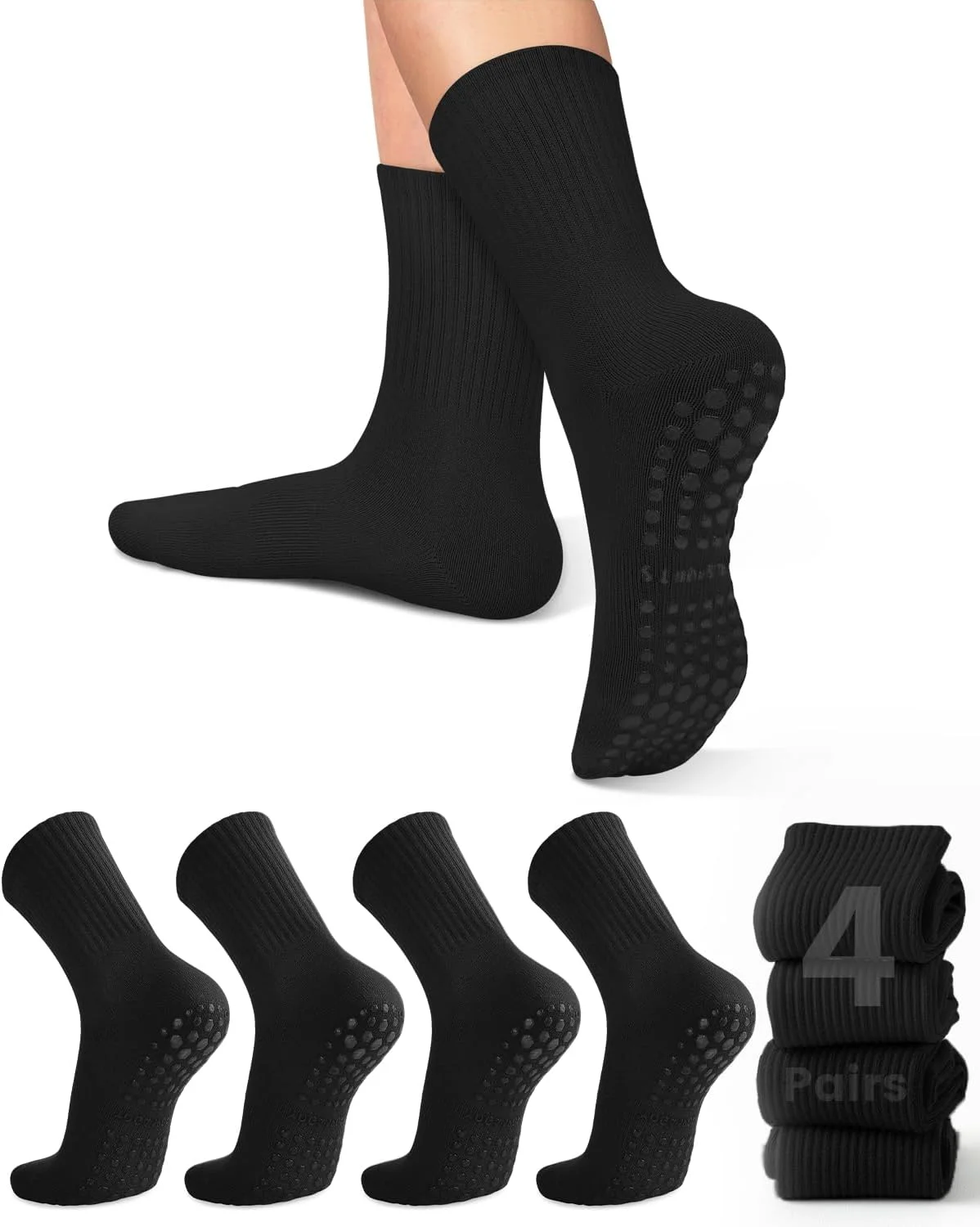 4 пары женских носков для йоги – обзор и цена Grip Sock Yoga