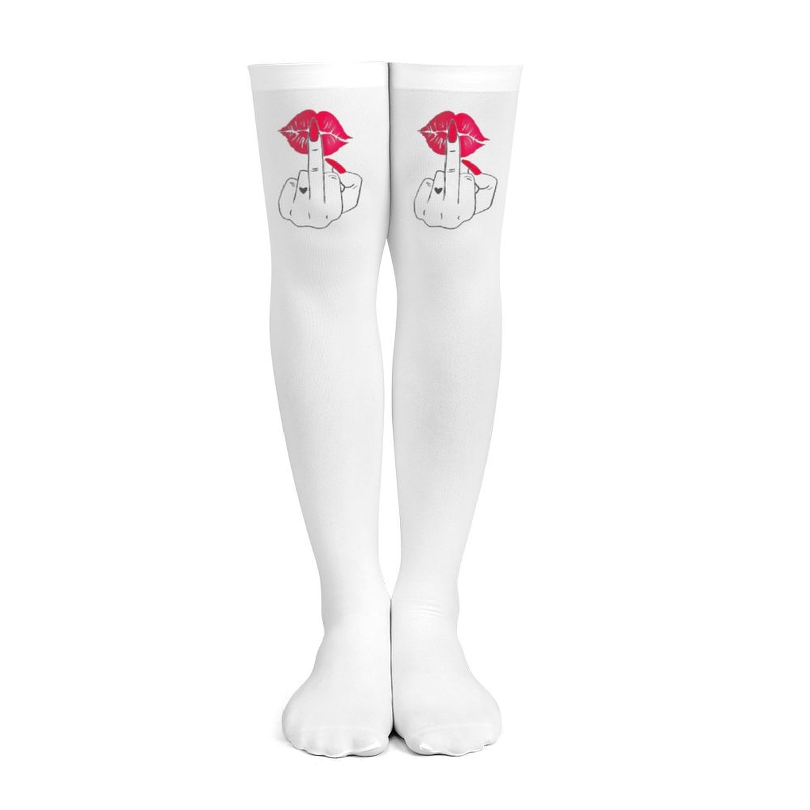 Женские белые чулки выше колен – обзор и цена Knee High Sock Women