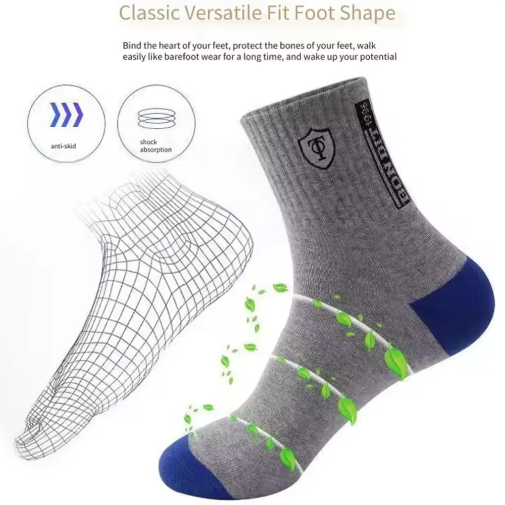 Мужские термоноски премиум-кла – обзор и цена Cotton Crew Sock Pack