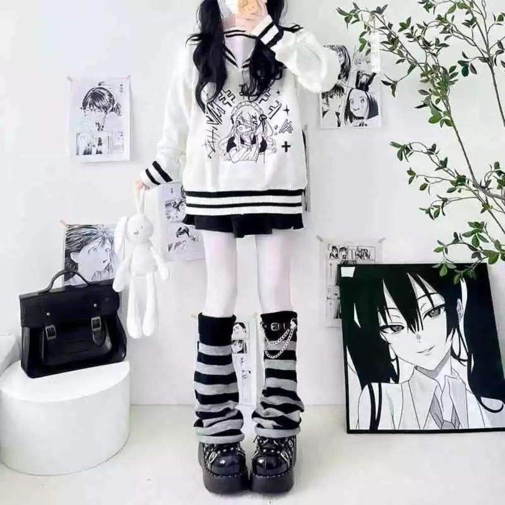 Японские вязаные гетры в стиле – обзор и цена Boot Sock Slouchy