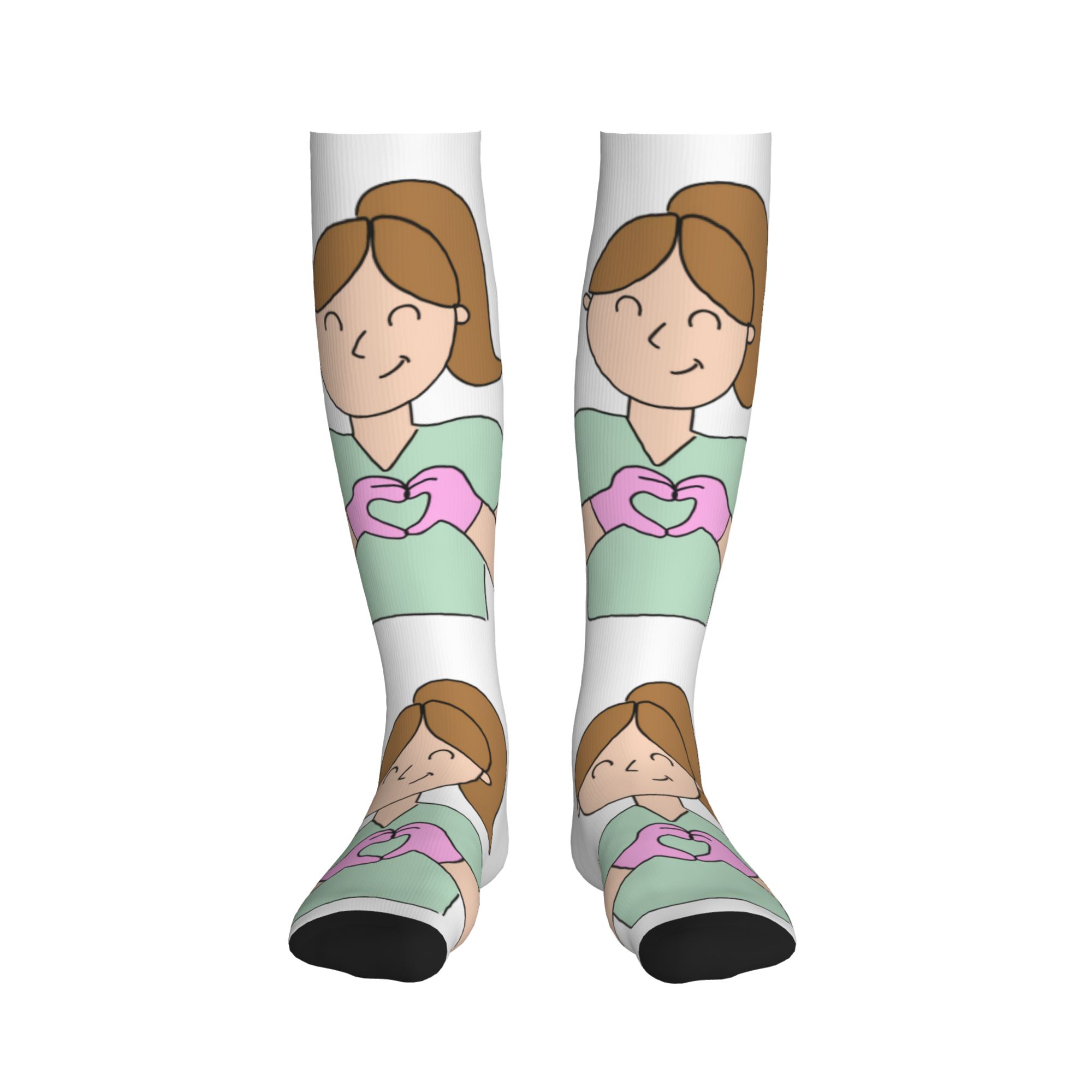 Носки Harajuku Doctor Nurse Me – обзор и цена Compression Sock Medical