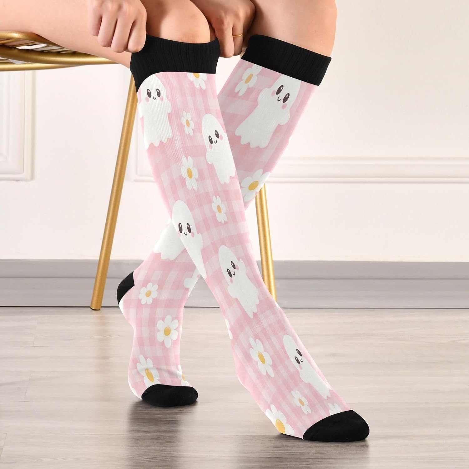 Компрессионные носки Happy Hal – обзор и цена Knee High Sock Women