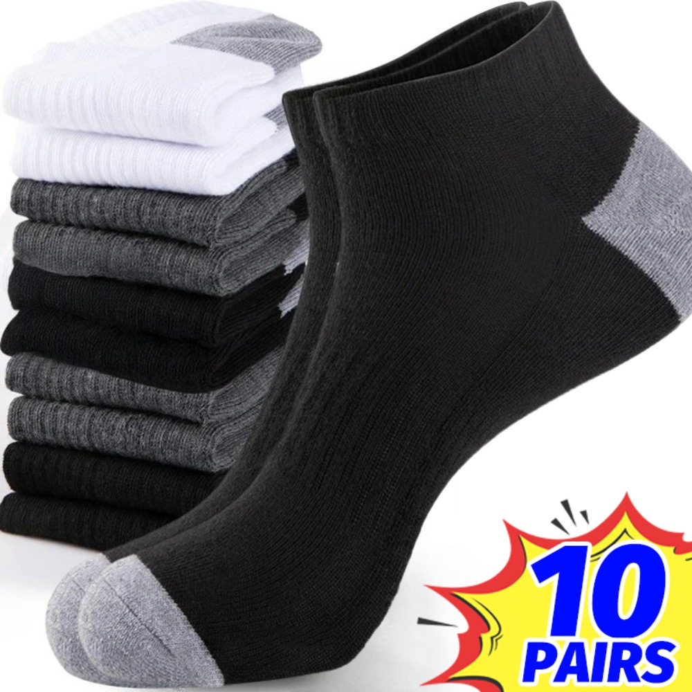 1-10 пар дышащих мужских летни – обзор и цена Ankle Sock Low Cut