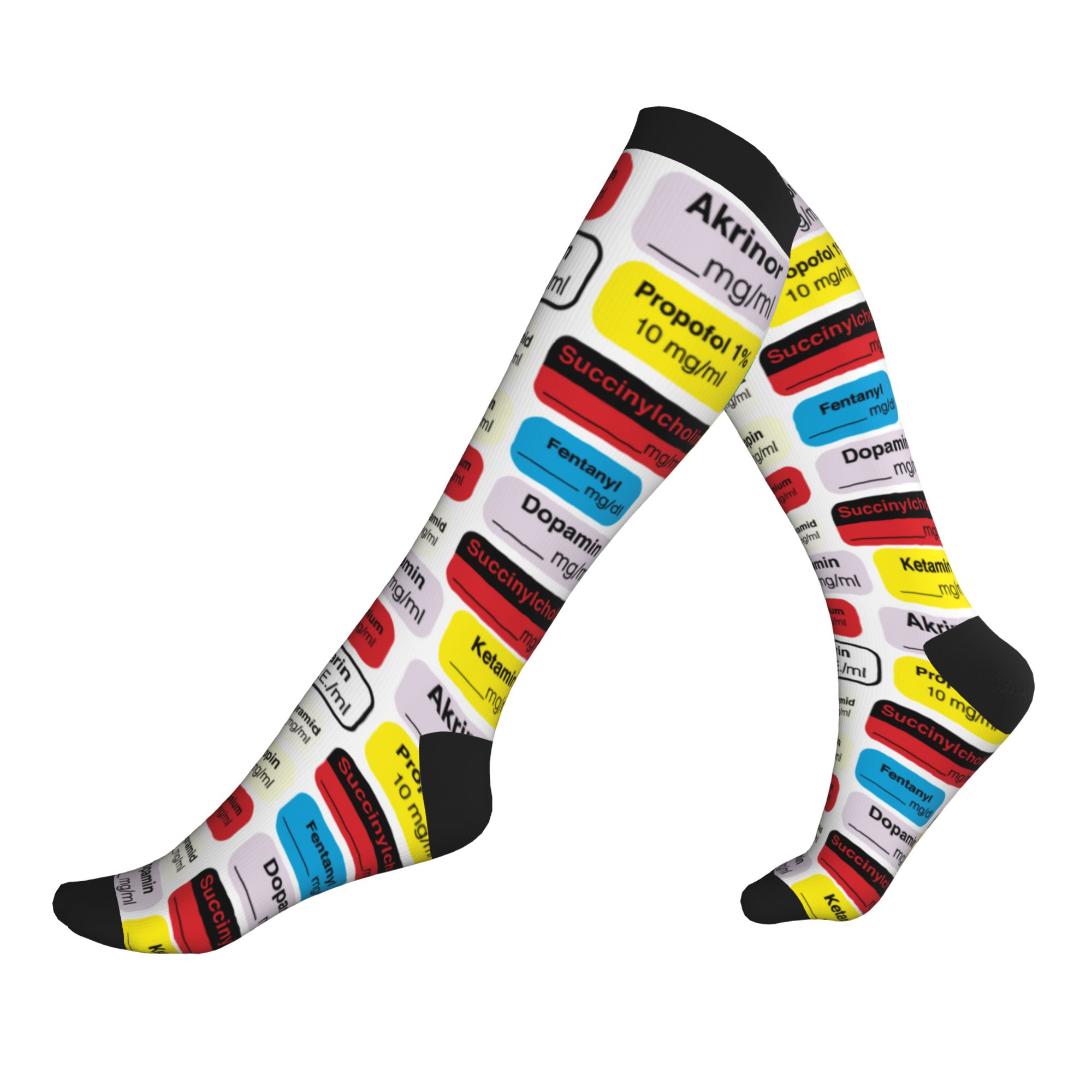 Этикетки с изображением анесте – обзор и цена Compression Sock Medical