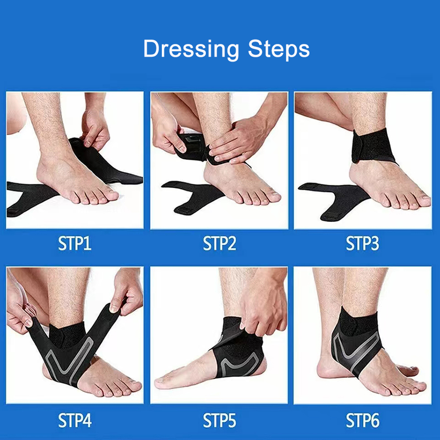 1 шт., бандаж на лодыжку, комп – обзор и цена Ankle Brace Sock