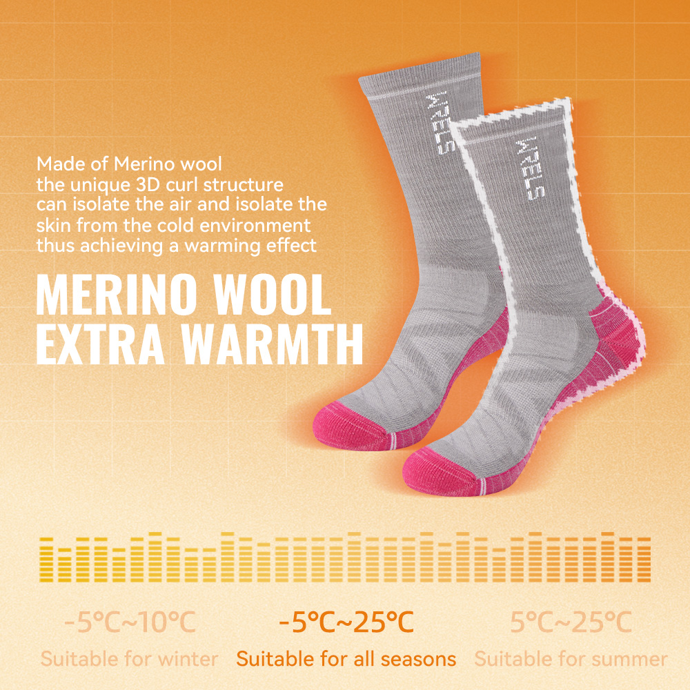 WRELS 1/2/3 носки из мериносов – обзор и цена Wool Hiking Sock