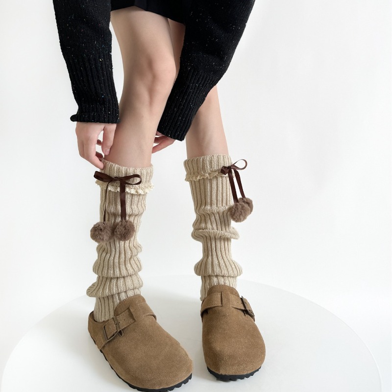 Верблюжьи вязаные гетры с мехо – обзор и цена Boot Sock Slouchy