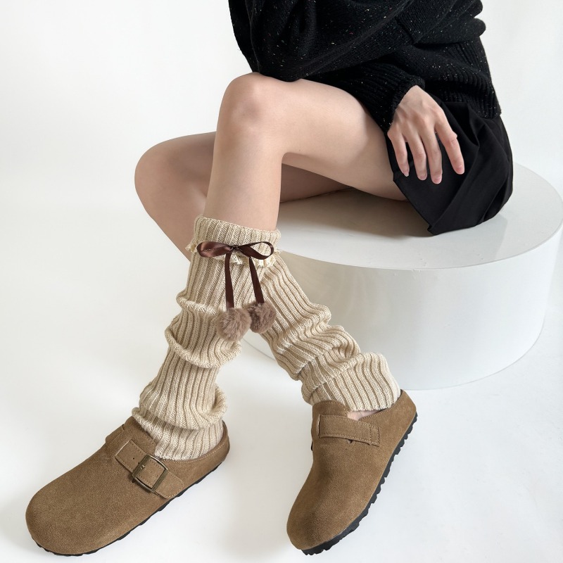 Верблюжьи вязаные гетры с мехо – обзор и цена Boot Sock Slouchy