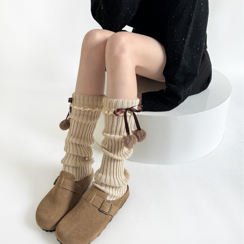Верблюжьи вязаные гетры с мехо – обзор и цена Boot Sock Slouchy
