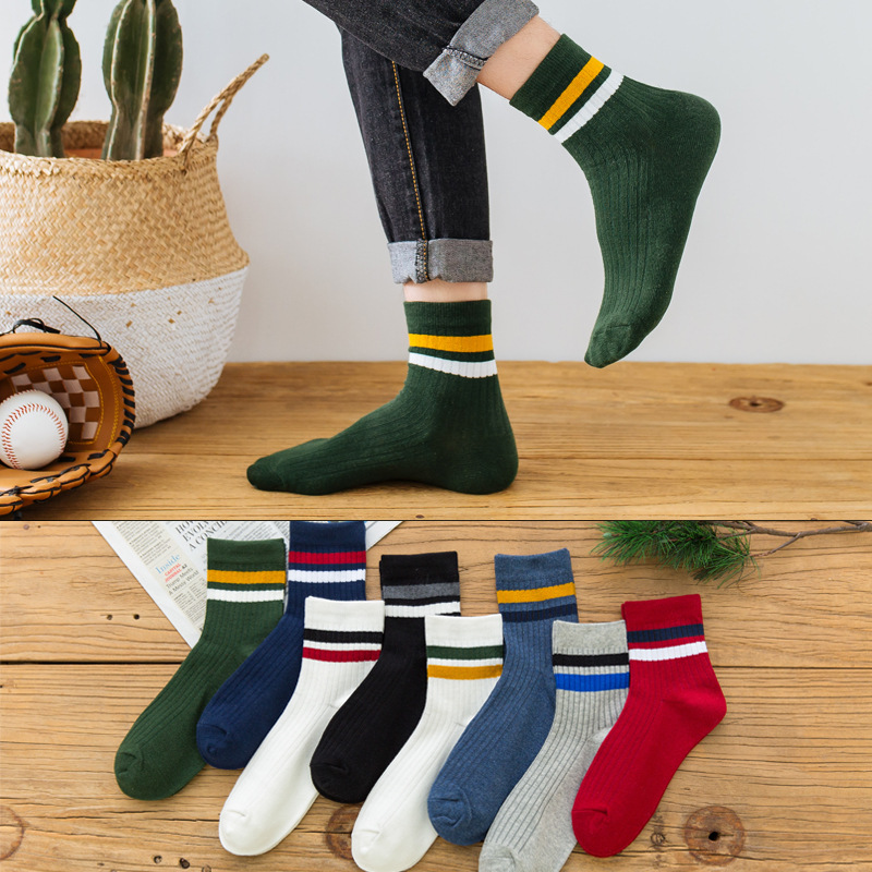 Мужские хлопковые носки, модны – обзор и цена Cotton Crew Sock Pack