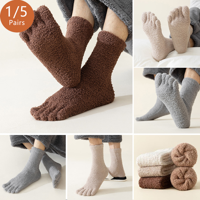 1/5 пар мужских термоносков, з – обзор и цена Thermal Sock Winter